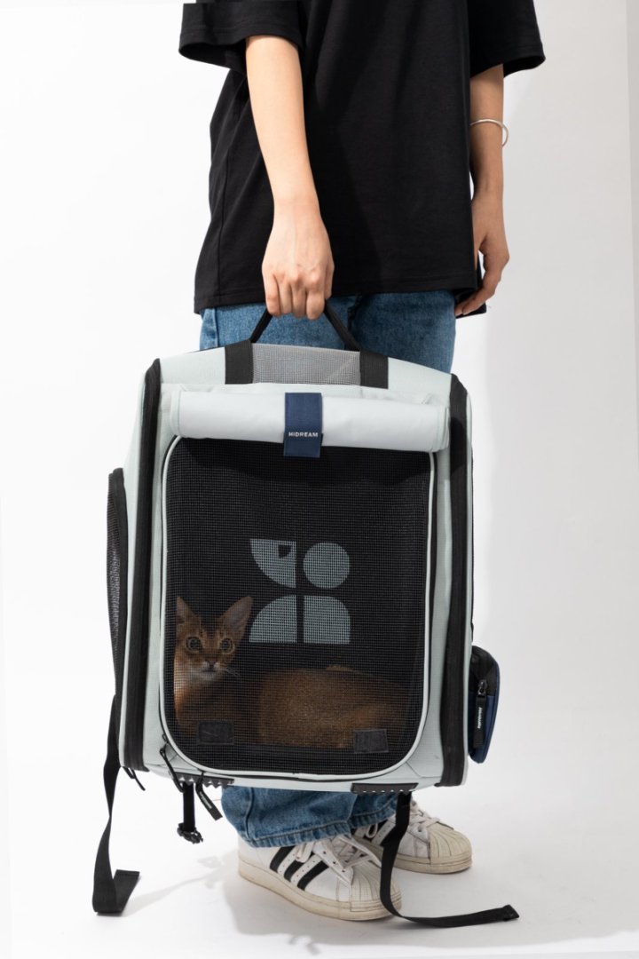 Outdoor Pet Double-Opening Backpack